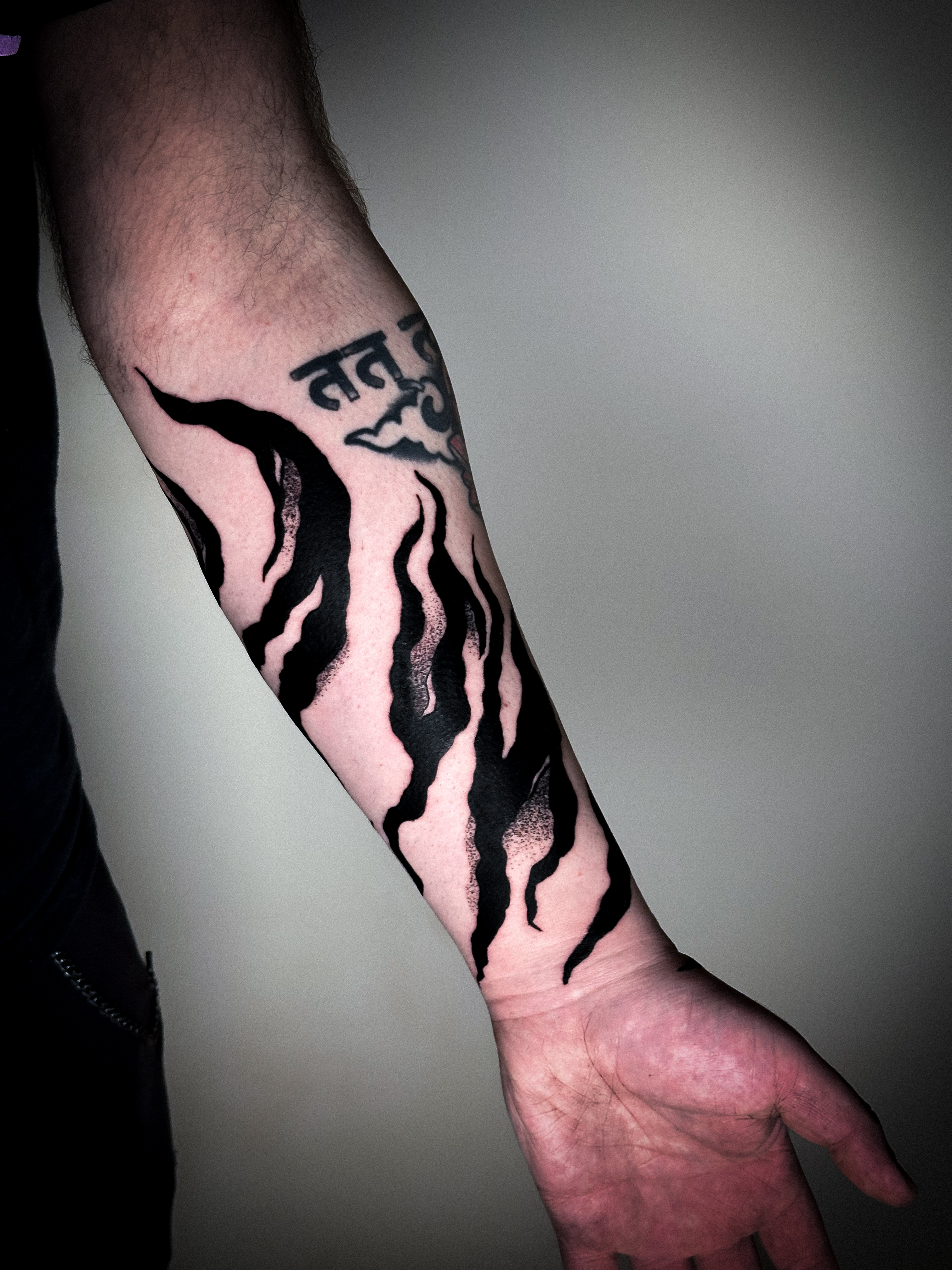 Blackwork tattoo, project 5